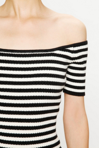 Black / White Stripe