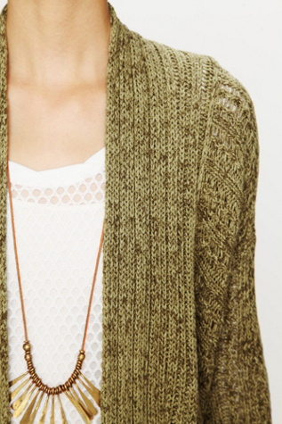 Cable Cardigan