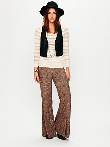 Floral Print Pullover Pant