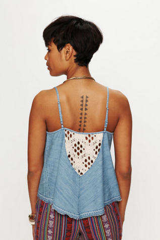 On the Fringe Crochet Cami