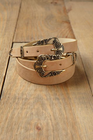 Celtic Double Buckle Waist Belt