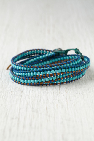 Harper Contrast Stitch Wrap Bracelet