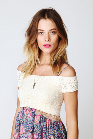 Crochet Seamless Crop Top