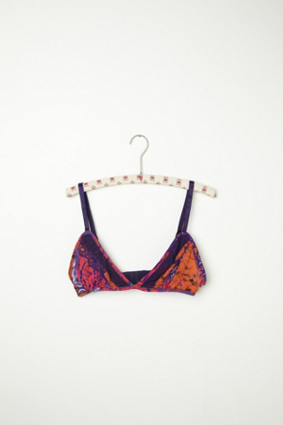 Floral Unstructured Bra