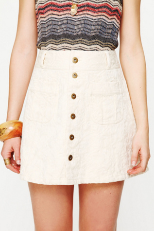 Molly Jacquard High Waist Circle Skirt