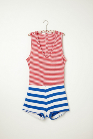 Striped Romper