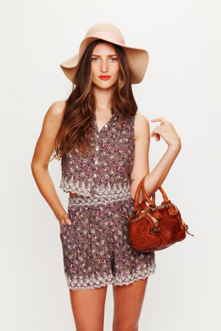 Daisy Eyelet Skort