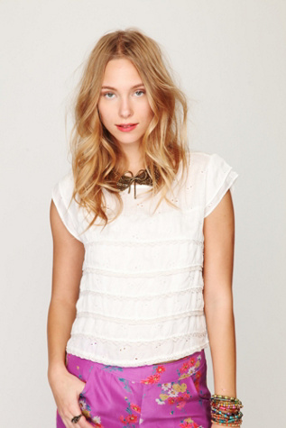 Eyelet Top