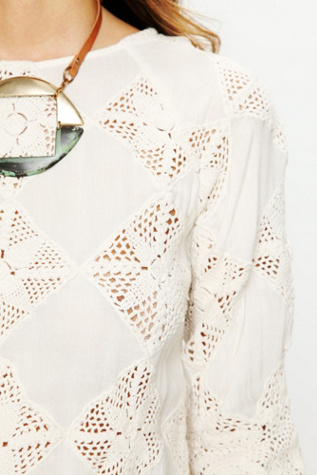 Diamond Crochet Tunic