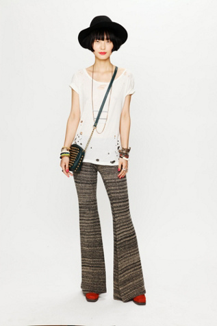 Nightcap Kasuri Linen Flare