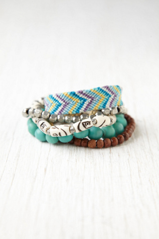 Silver Lake Bead Bracelet