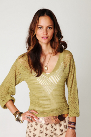 Web Textured Pullover