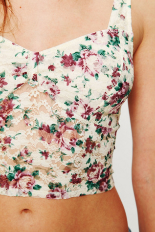 Garden Lace Crop Bra
