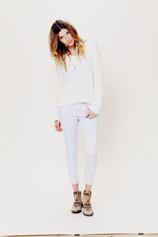 5 Pocket Ankle Crop