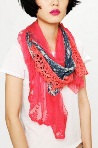 Lace Mix Scarf