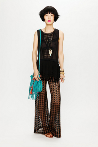 2 Tone Extreme Knit Flare