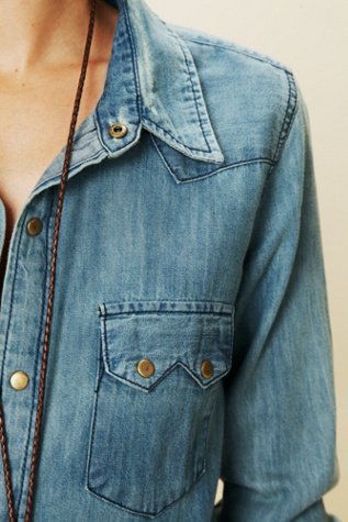 True Grit Denim Top