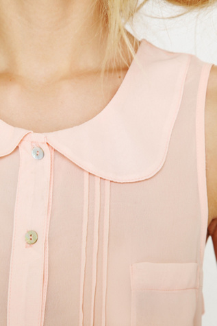 Molly Solid Buttondown