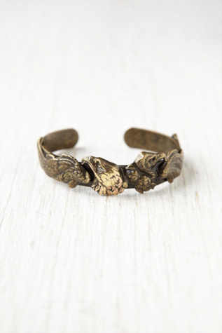 Brass Eagle Cuff