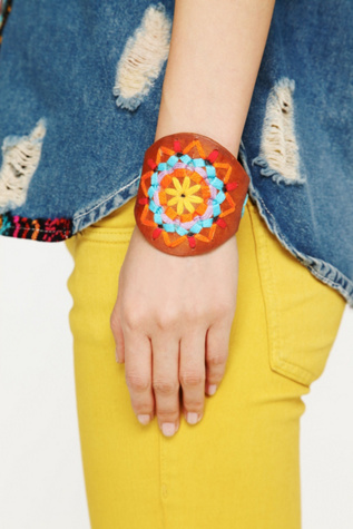 Desert Valley Leather Cuff
