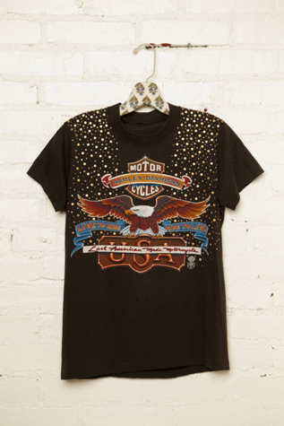 Vintage Studded Harley-Davidson Tee