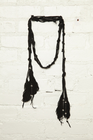 Vintage Feather Necklace