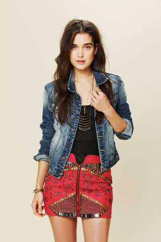 Rattlesnake Mini Skirt