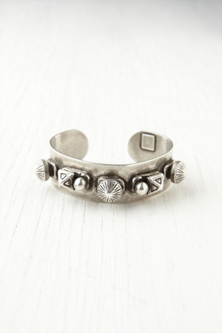 Studded Silver Cuff