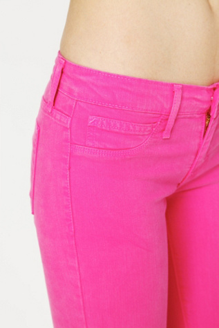 Color Ankle Crop Skinny