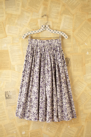 Free People Vintage Knee Length Skirt in vintage-skirts