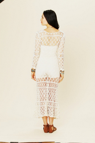 To The Max Crochet Dress