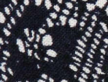 Cream with Black Lace