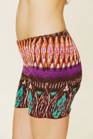 FP ONE Smocked Bike Shorts