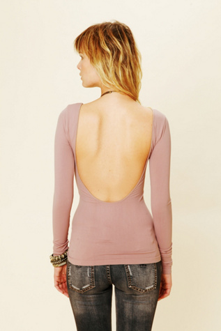 Solid Low Back Cami