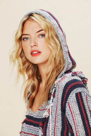 Braided Beach Hoodie