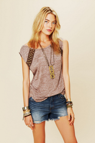 Studded Back Lou Top