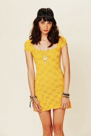 Daisy Godet Slip Dress
