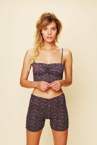 FP ONE Smocked Printed Crop