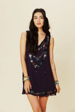 Eden Rock Embellished Tank Dress