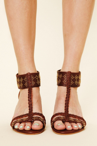 Aria Studded Mini Wedge