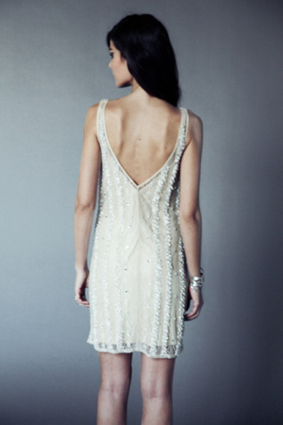 Embellished Shift Dress