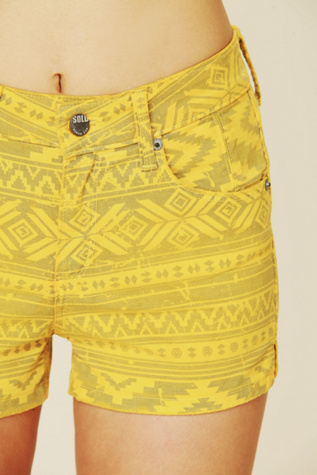 Mid Rise Bleeker Shorts