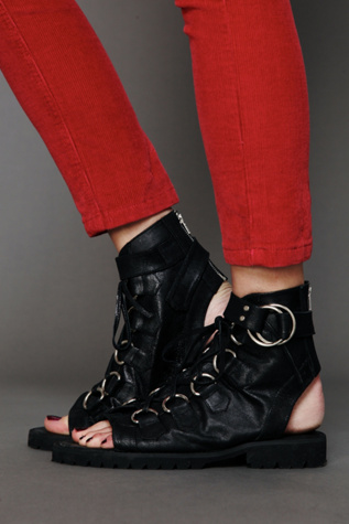 Shakuhachi Trekker Lace Up Bootie in Boots