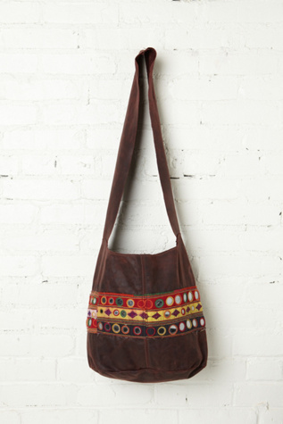 Recycled Leather Hobo