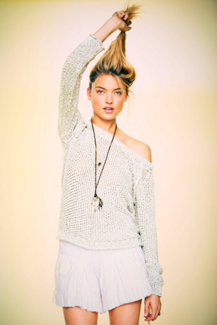Marl Yarn Pullover