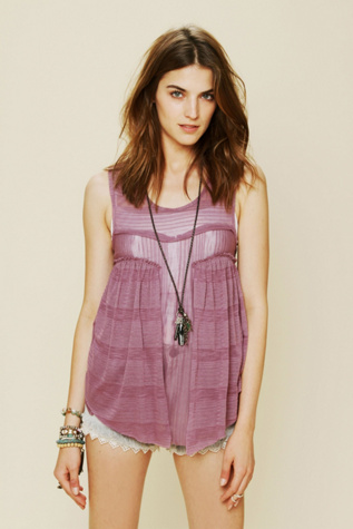 FP Beach Swing Flounce Top