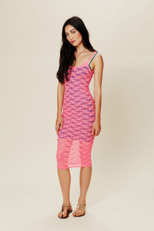 All Over Lace Maxi Slip