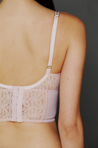 Apricot Floral Mesh