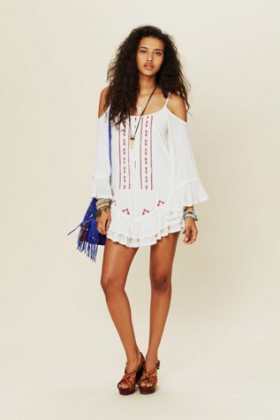 FP ONE Embroidered Flamenco Dress