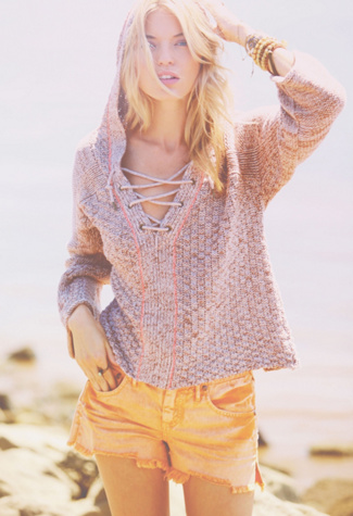 Neon Stitch Hoodie